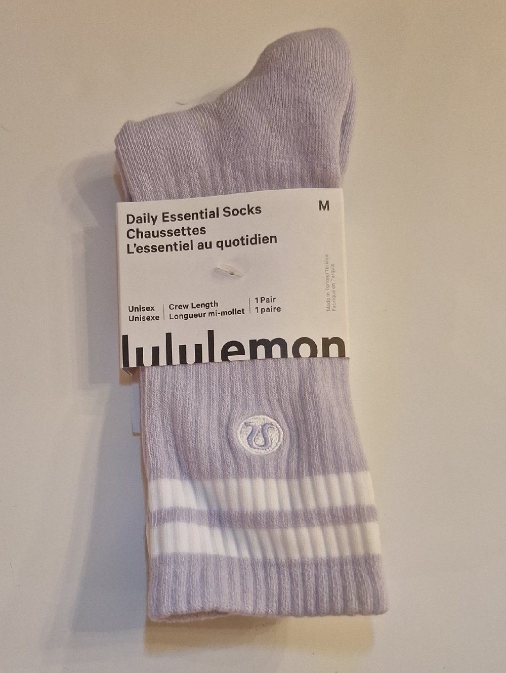 NWT lululemon athletica Daily Essential Socks